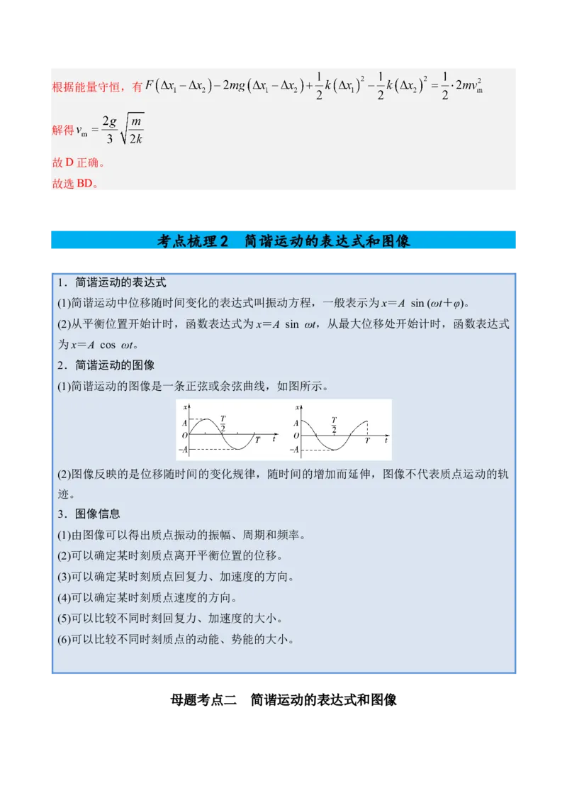 《专题20机械振动-（精讲）高考母题一题三练（教师版）_高考一二三轮复习_物理_2026年-物理高考专项复习_2026年高考物理复习高考母题一题三练-G433_资料》第7页预览