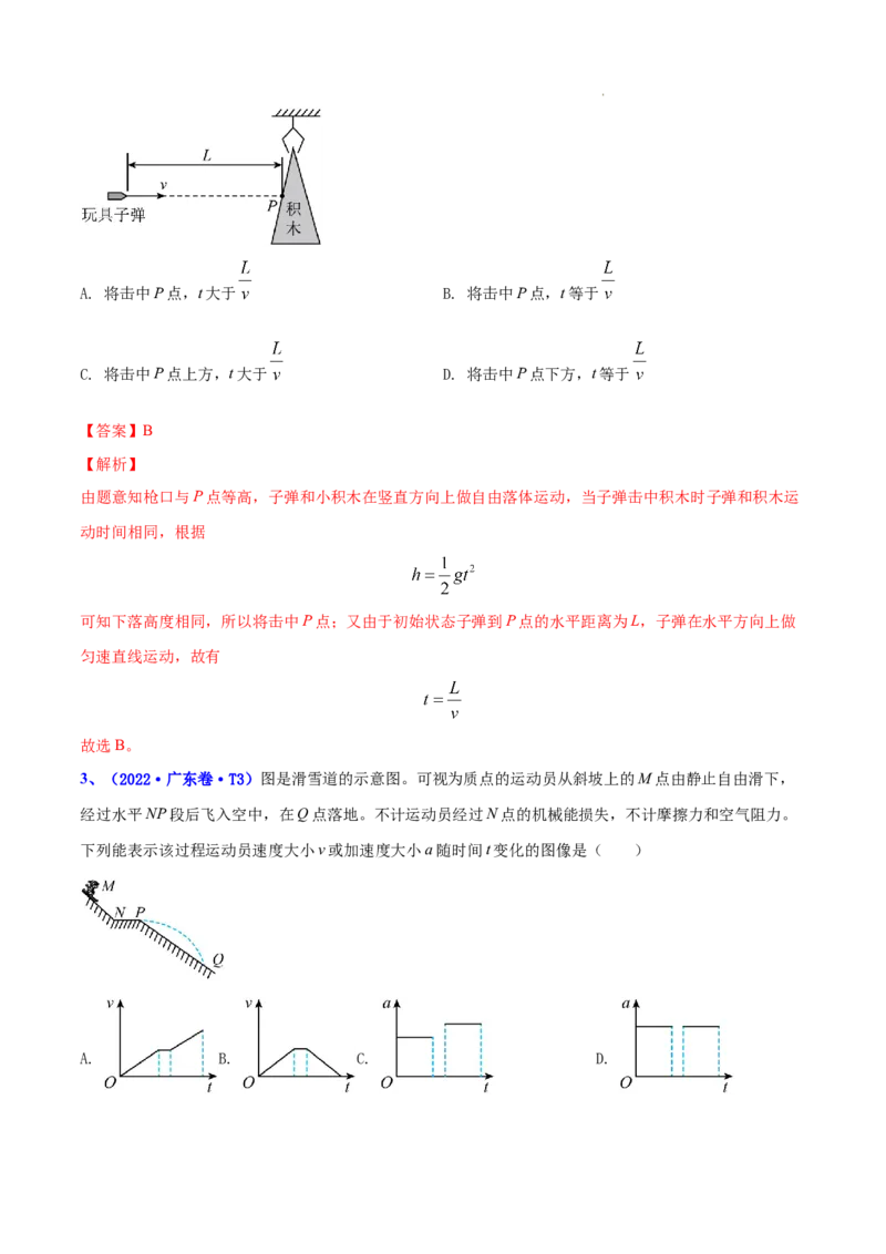 《专题04曲线运动-三年（2020-2022）高考物理真题分项汇编（全国通用）（解析版）_初高中资料库_高中资料库（转存避免链接过期失效）_高中物理》第2页预览