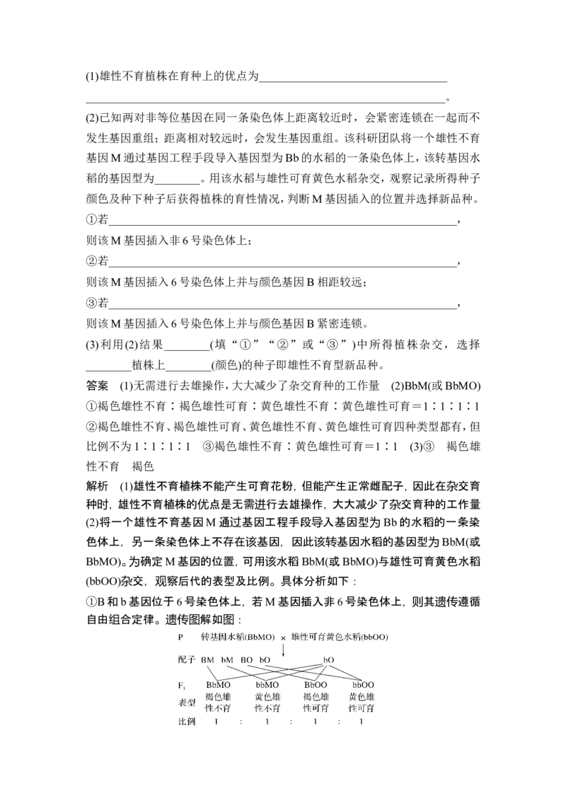 《盲点7基因的定位方法(1)_2026版高中《二三轮复习+冲刺复习》_高考生物生物二轮2026届高考生物步步高大二轮专题复习教师用书(word版)+教师用书配套PPT+题库(word版)(完整版)》第3页预览