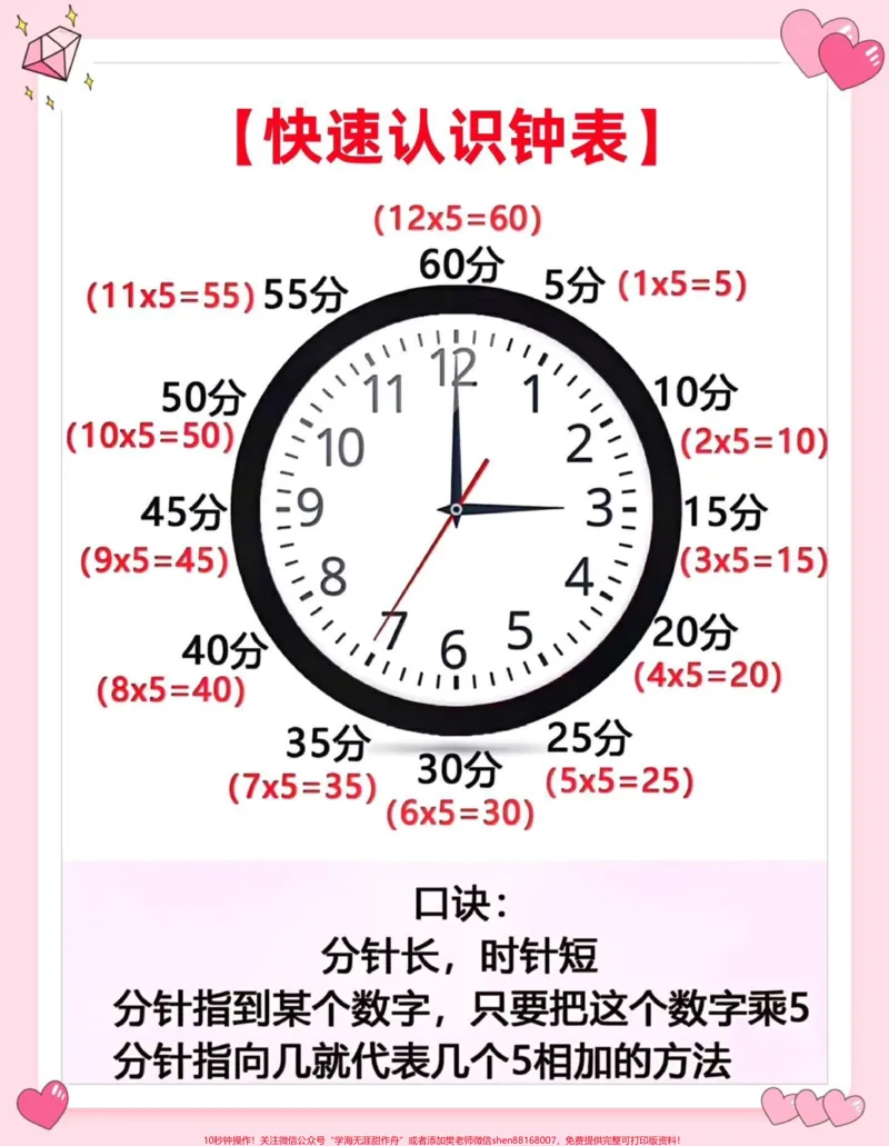 《二年级上册数学认识时间钟表专项练习。#二年级数学#一升二#二年级上册数学#二年级上册#认识钟表@DOU+小助手》第1页预览