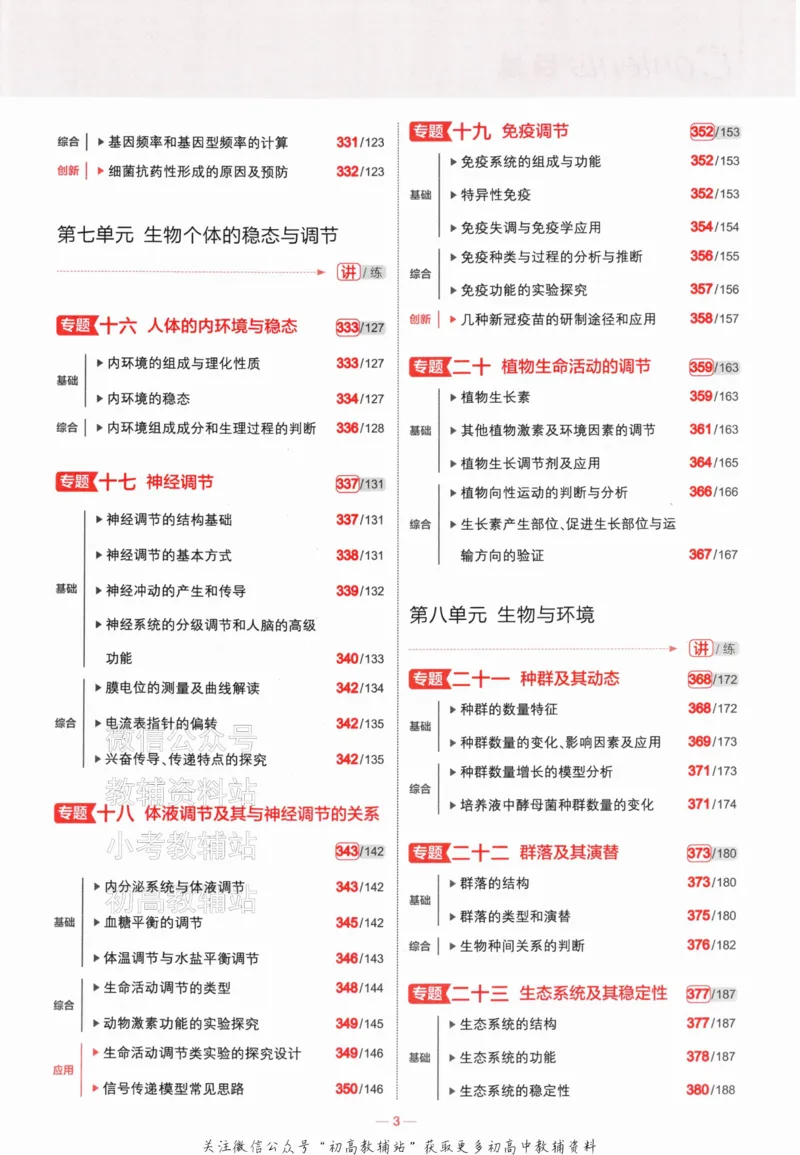 《2024版53A版新高考生物知识讲解_2024A版学生用书》第5页预览