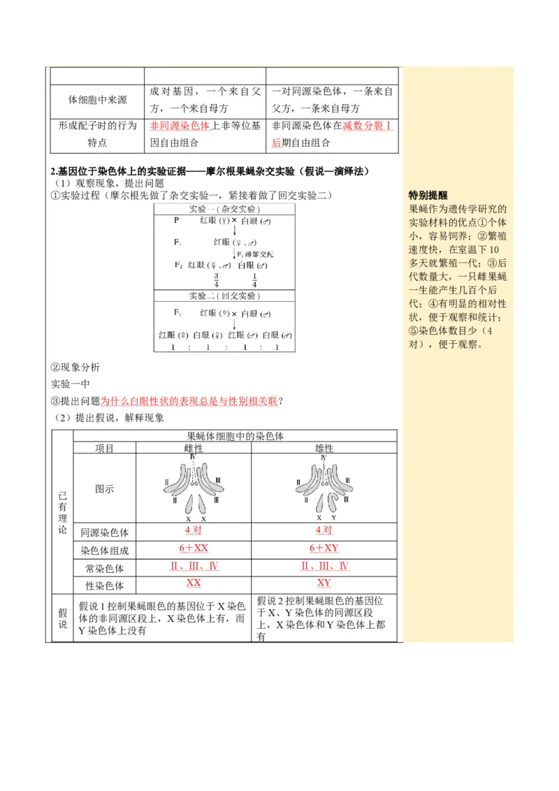 《第17讲伴性遗传和人类遗传病（知识清单）（全国通用）（教师版）_高考一二三轮复习_生物_2027年高考生物一轮_2027年高考生物一轮复习讲义+练习+课件（新教材新高考）-G55_2027版》第4页预览