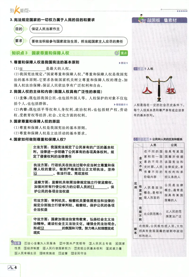 《2024版《初中必刷题》道法8下（RJ）-狂K重点_初中全科知识点总结和试卷_赠送习题试卷_初中3年学习辅助资料_2、2025初中必刷题合集_初中必刷题23+24+25上册_24初中必刷题上册+下册全》第8页预览