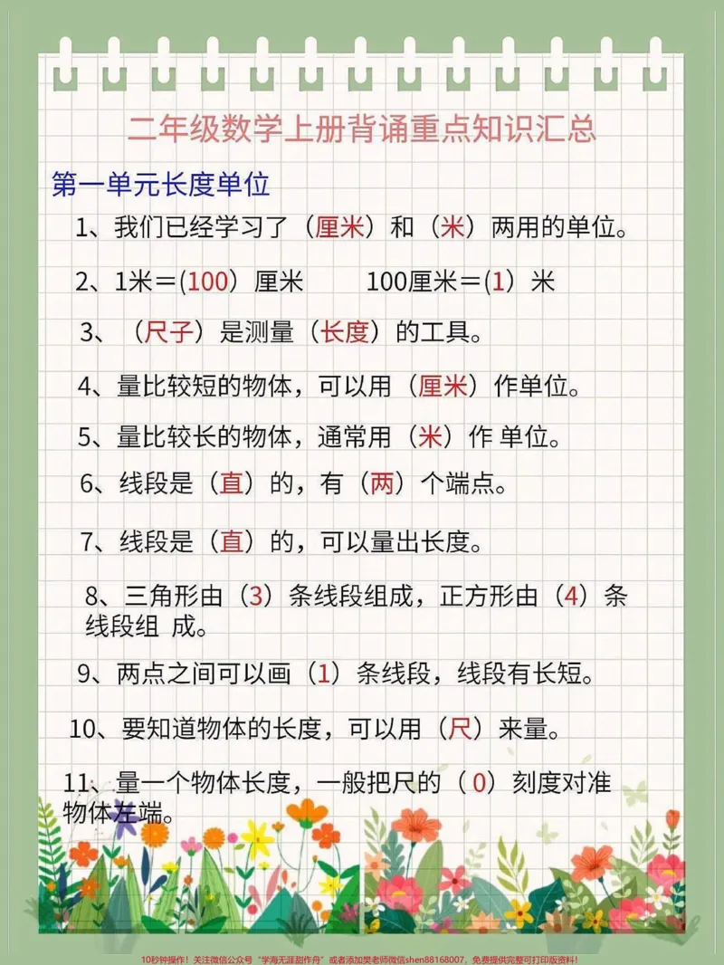 《二年级数学上册巧数图形➕重点必背知识点。二年级数学上册巧数图形➕重点必背知识点#二年级上册数学#知识点总结#开学必备#新学期新开始#易错题数学》第4页预览
