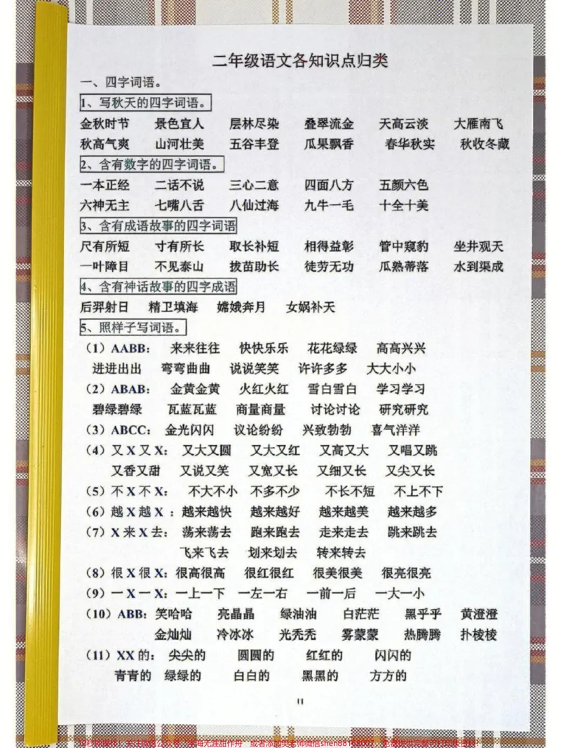 《二年级语文期末复习必考重点#家长收藏孩子受益#学习#知识点总结#小学语文学习方法_最新小学1-9年级各科+幼升小+综合类学习资源汇总包_二年级一线老师整理版资源（全网独家）》第1页预览
