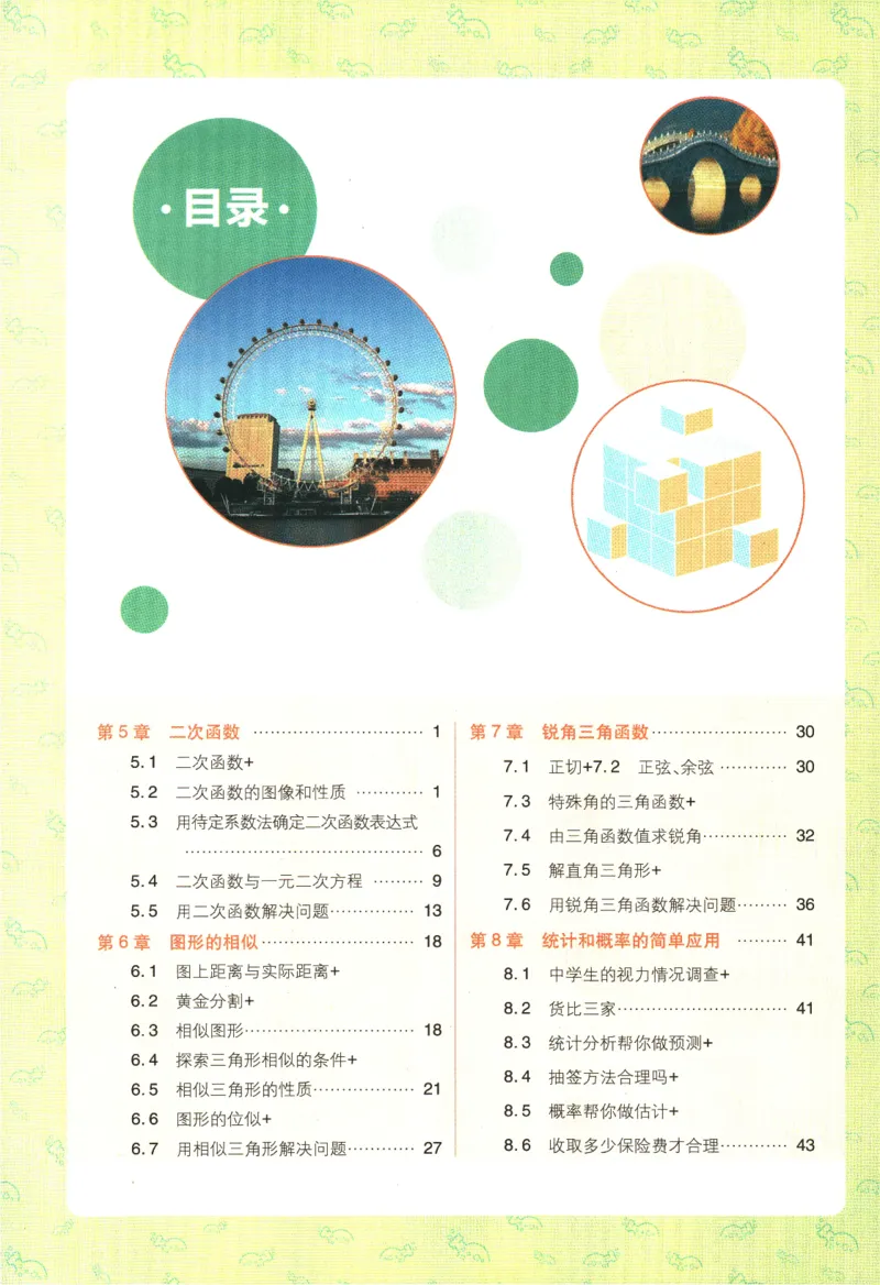 《2024版《初中必刷题》数学9下（苏科版）-狂K重点_初中全科知识点总结和试卷_赠送习题试卷_初中3年学习辅助资料_2、2025初中必刷题合集_初中必刷题23+24+25上册_24初中必刷题上册+下册全》第4页预览