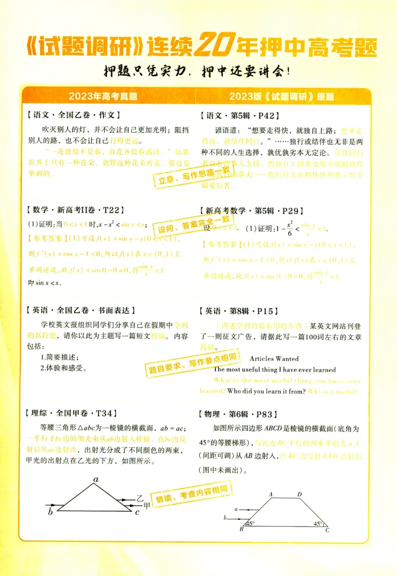 《2024版《高考试题调研》第2辑化学_初高中资料库_高中资料库（转存避免链接过期失效）_高中化学》第5页预览