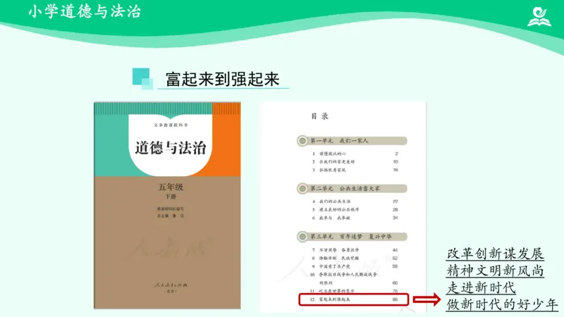 《第12课富起来到强起来_课件_小学道法资料_《课后练习+学习任务单》_小学道德与法治统编版五年级下册_小学道德与法治统编版五年级下册》第2页预览