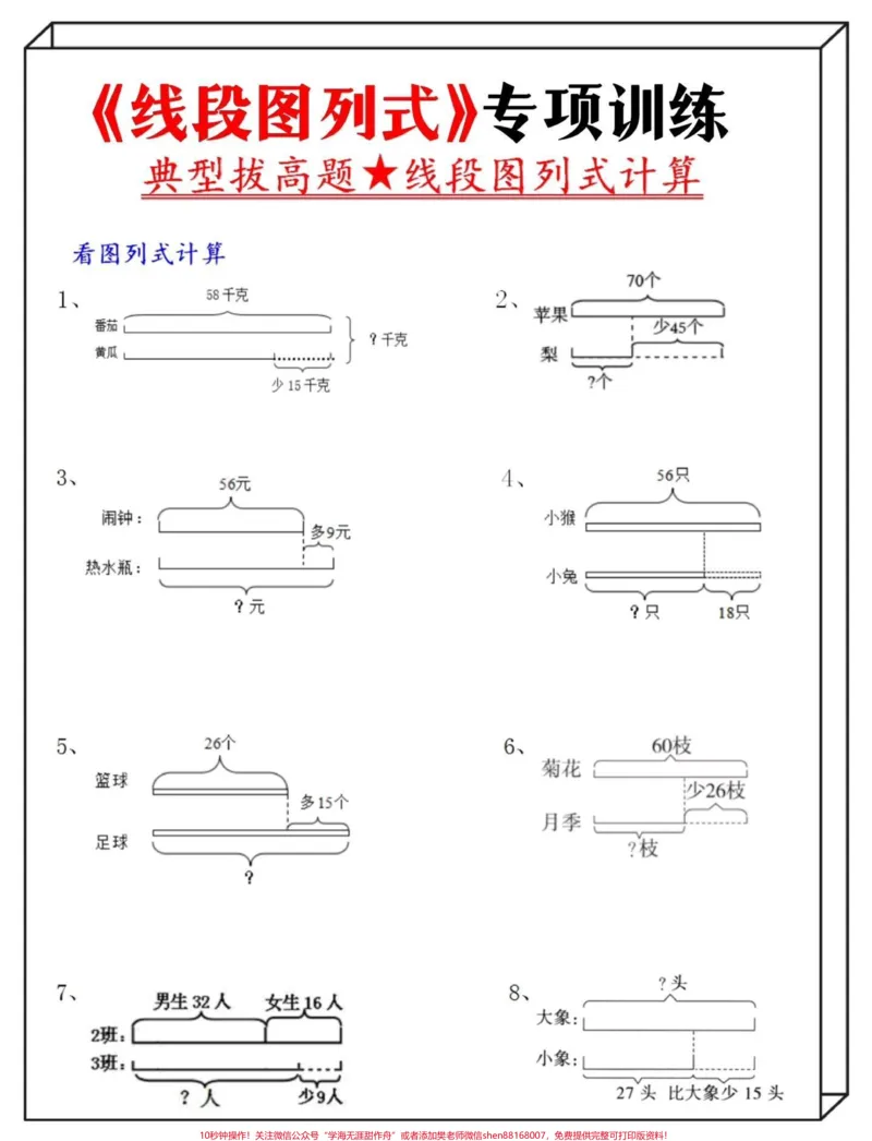 《二年级上册数学必会六大专项练习‼️。必会‼️这六大专项是二年级学习重点,也是难点,一定要多练习,学会方法,克服难关‼️#二年级数学#二年级#二年级上册数学#二年级数学上册#二年级数学上册易错题@DOU+小助手》第3页预览