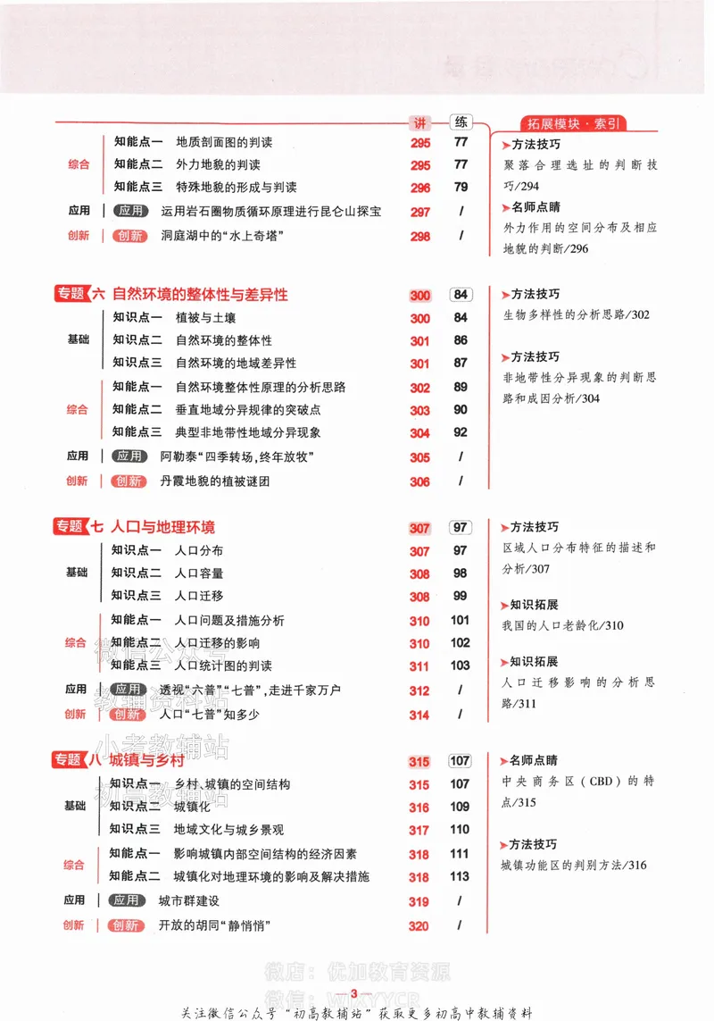 《2024版53A版新高考地理知识讲解_2024A版学生用书》第5页预览