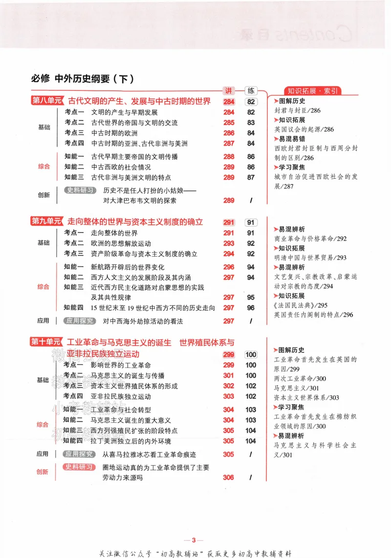 《2024版53A版新高考历史知识讲解_2024A版学生用书》第5页预览