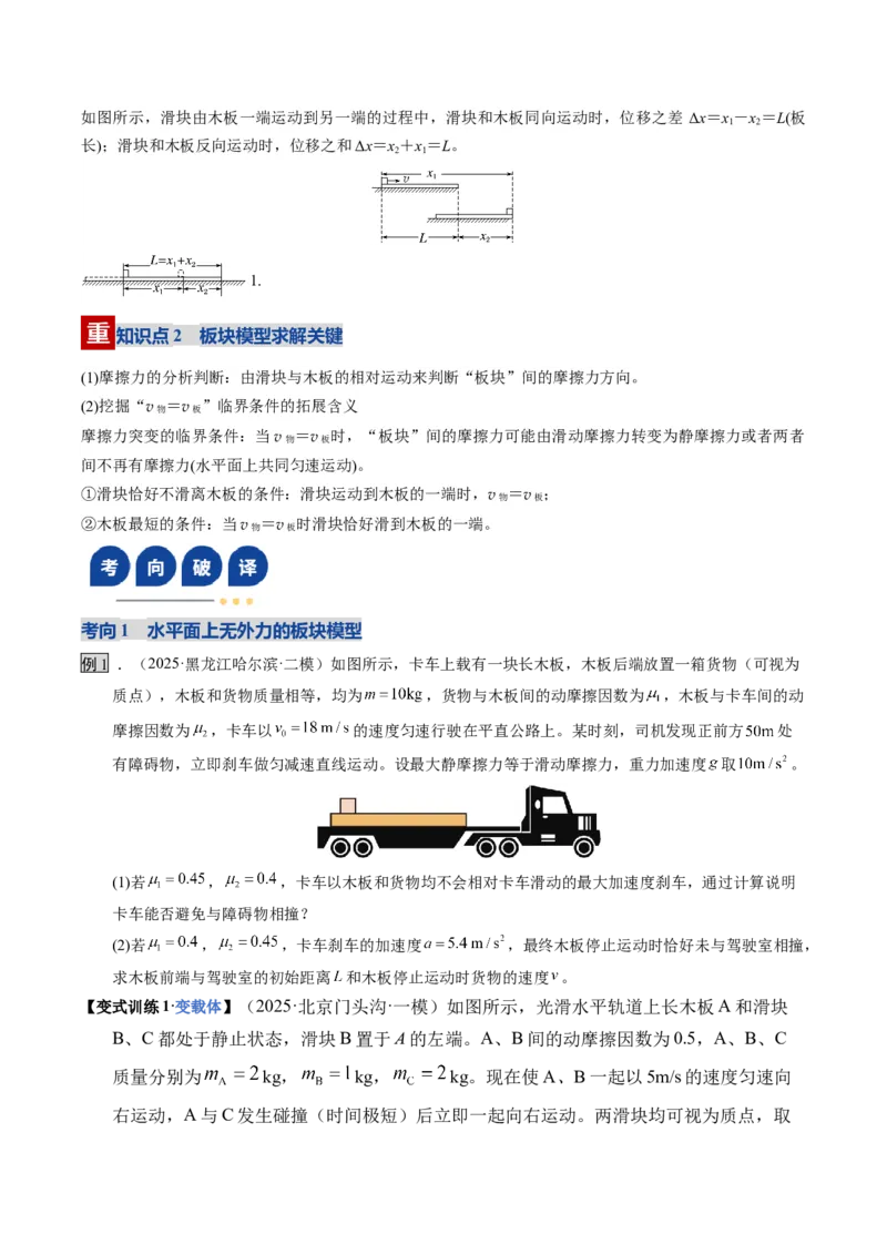 《第11讲牛顿运动定律的综合应用（二）（复习讲义）（湖南专用）（学生版）_高考一二三轮复习_物理_2026年_2026年高考物理一轮课件+讲义+练习（湖南专用）-G331(1)》第4页预览