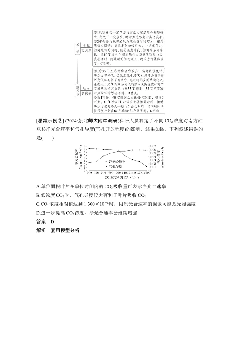 《思维4坐标图类信息题的分析模型(1)_2026版高中《二三轮复习+冲刺复习》_另附1套Word版题库_第二篇　考前硬核增分策略_第一部分名师支招培养学科特色解题思维》第5页预览