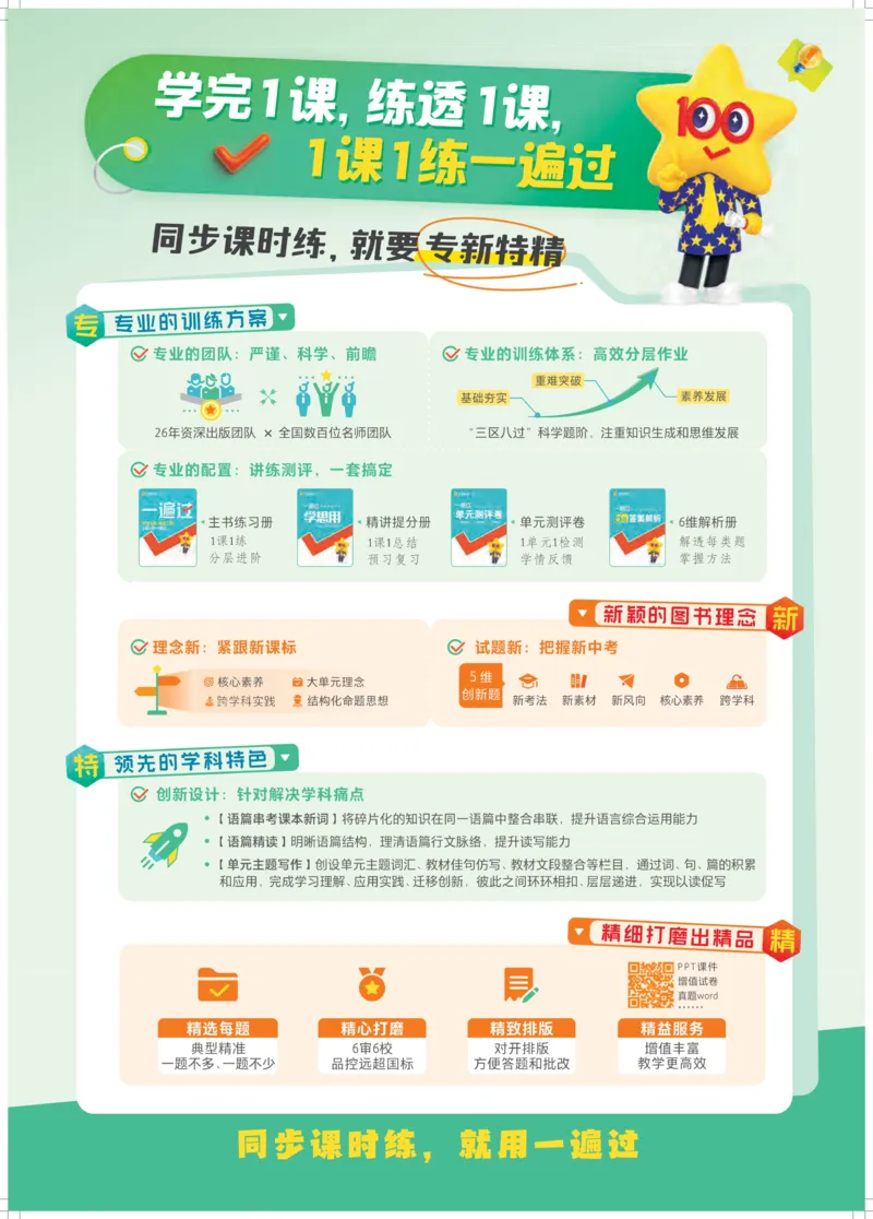 《2025《初中英语•一遍过》八下(RJ)_初中全科知识点总结和试卷_赠送习题试卷_初中3年学习辅助资料_1、初中学习资料_24秋试卷_2025春季初中《一遍过》下册_2025《初中英语•一遍过》8下(RJ)》第2页预览