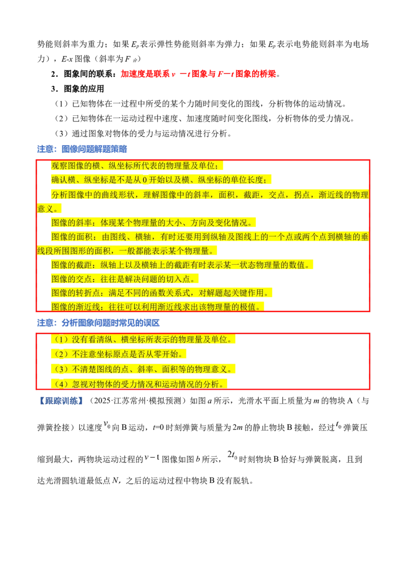 《专题09动力学三大观点的应用（知识清单）（全国通用）（教师版）_高考一二三轮复习_物理_2026年_2026年高考物理一轮复习知识清单（全国通用）-G56(1)_2026版》第6页预览