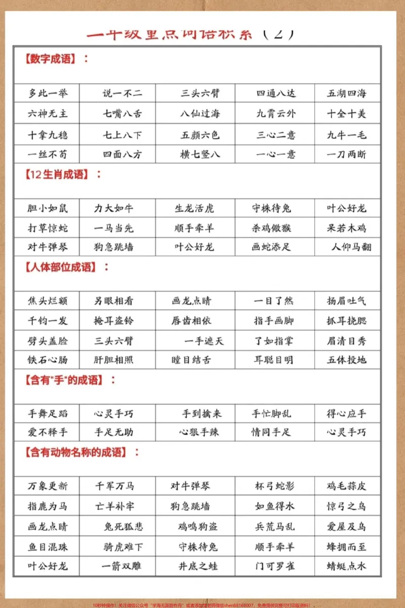 《二年级上册语文重点词语积累。#二年级上册语文#二年级#知识点总结#必考考点#语文》第3页预览
