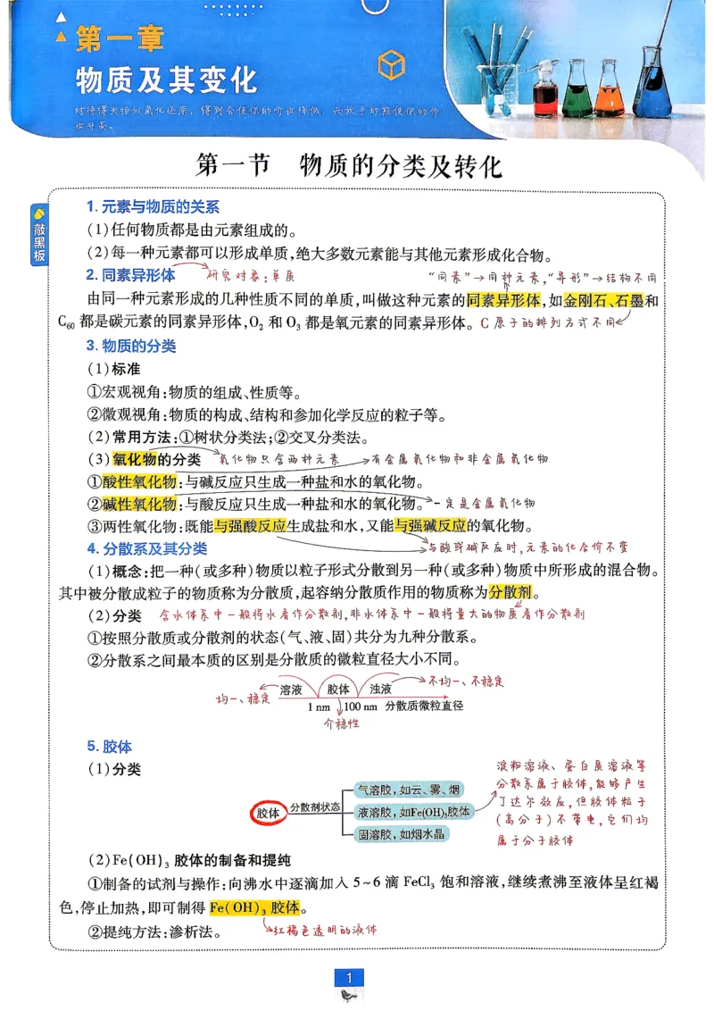 《狂K重点化学_2027高中必刷题_必刷题2027_2027高一高二必刷题_化学_2027高中必刷题化学（必修一人教）》第7页预览