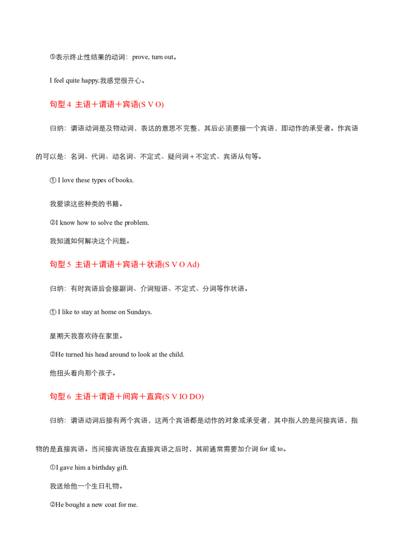 《专题08简单句、句子成分和基本句型（复习讲义）（全国通用）（学生版）_高考一二三轮复习_英语_2026年-英语高考二轮复习_2026年高考英语二轮复习课件+讲义+练习（新高考通用）-G92_2026版》第10页预览