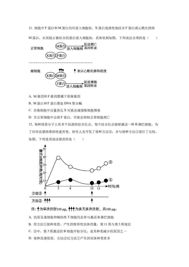 《生物2025年高考真题——重庆卷(1)_2026版高中《二三轮复习+冲刺复习》_2021-2025生物高考题_2025生物高考题_学生》第5页预览