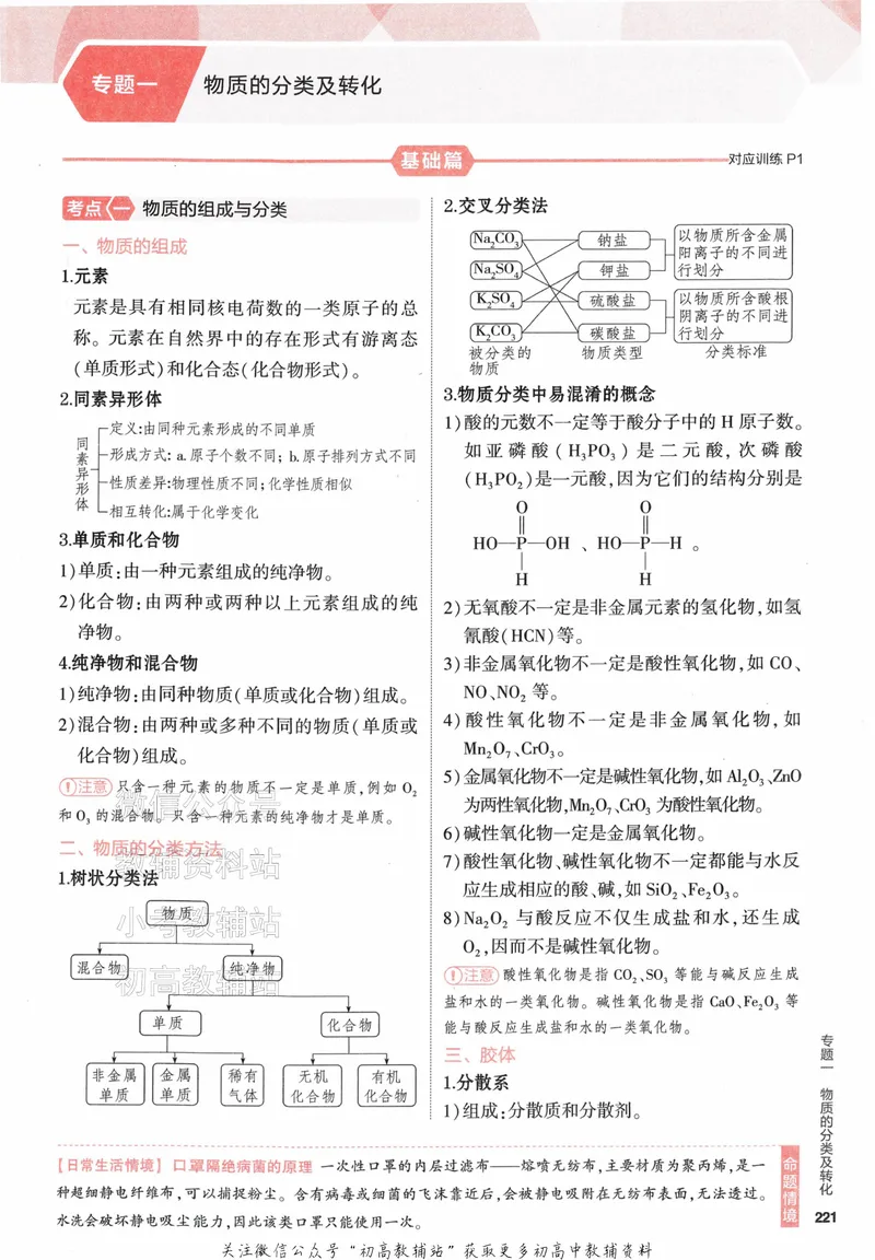 《2024版53A版新高考化学知识讲解_2024A版学生用书》第5页预览