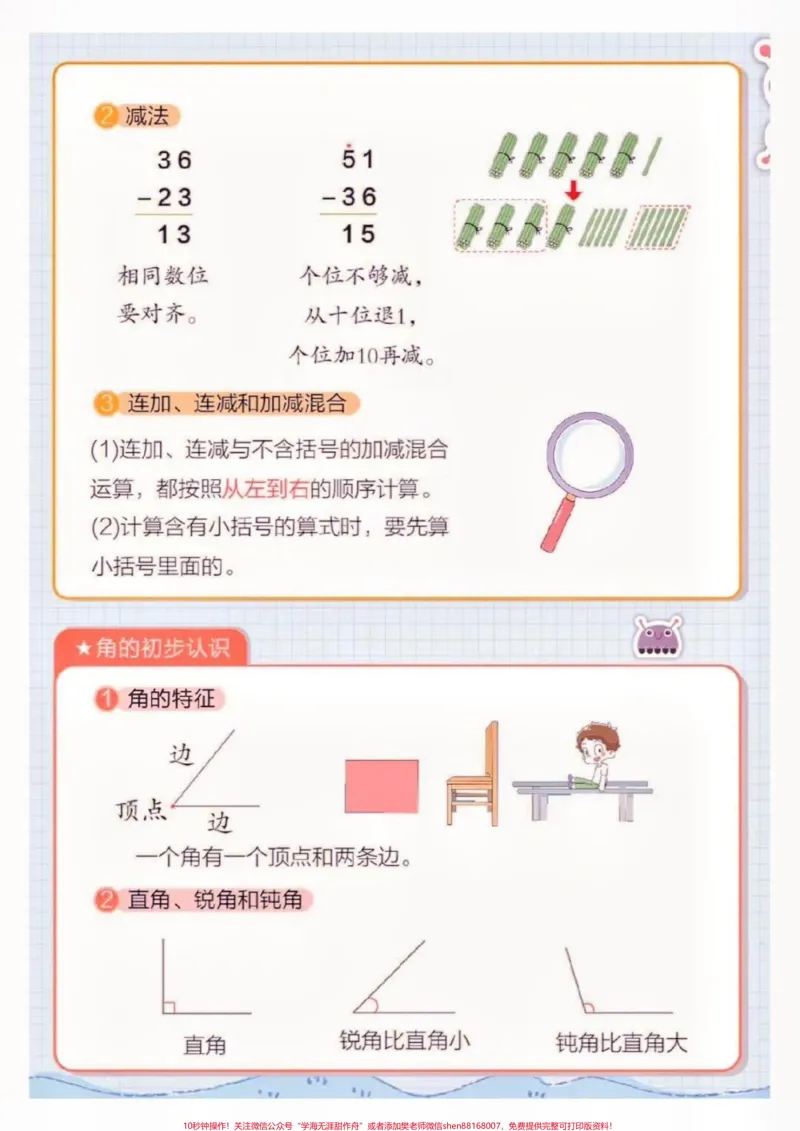《二年级数学上册知识点汇总。二年级数学上册知识点汇总#二年级数学#二年级数学上册#暑假预习#学习资料分享#关注我持续更新小学知识_最新小学1-9年级各科+幼升小+综合类学习资源汇总包》第3页预览