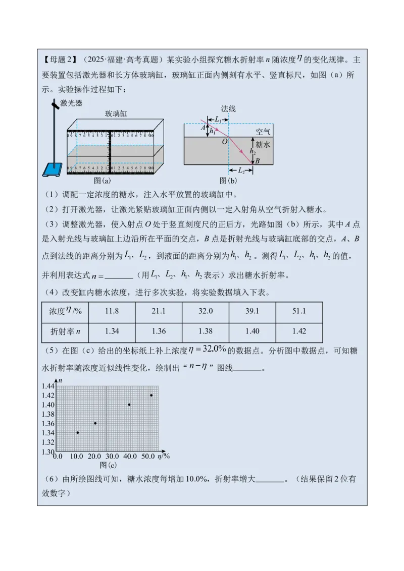 《专题42其他实验-（精讲）高考母题一题三练（学生版）_高考一二三轮复习_物理_2026年-物理高考专项复习_2026年高考物理复习高考母题一题三练-G433_资料》第10页预览