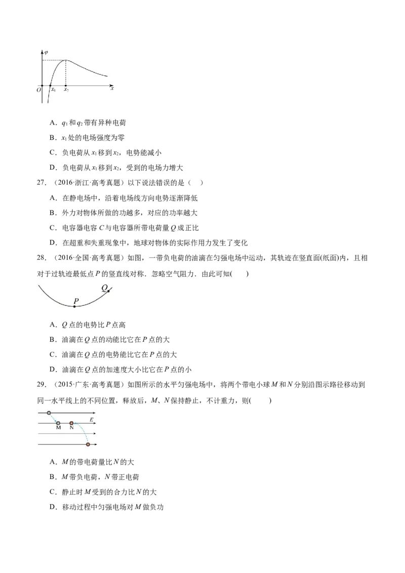 《专题37电场能的性质（原卷版）-十年（2014-2023）高考物理真题分项汇编（全国通用）_初高中资料库_高中资料库（转存避免链接过期失效）_高中物理》第10页预览