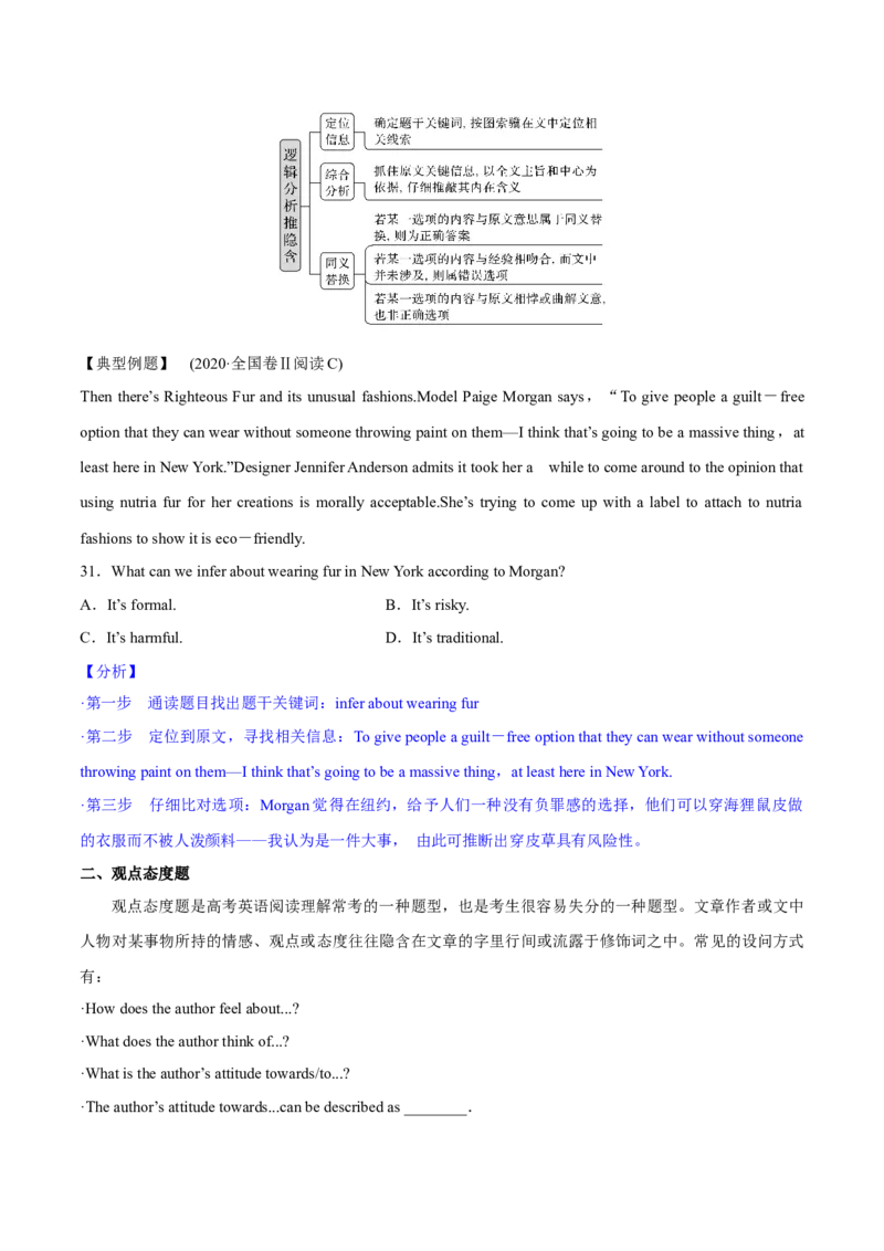 《02阅读理解推理判断题-2024年高考英语一轮复习语篇理解技能梳理+名校模拟试题精练(通用版)_英语(2)_一轮复习_2024年_2024高考英语一轮复习语篇理解技能梳理名校模拟试题精练_资料》第3页预览