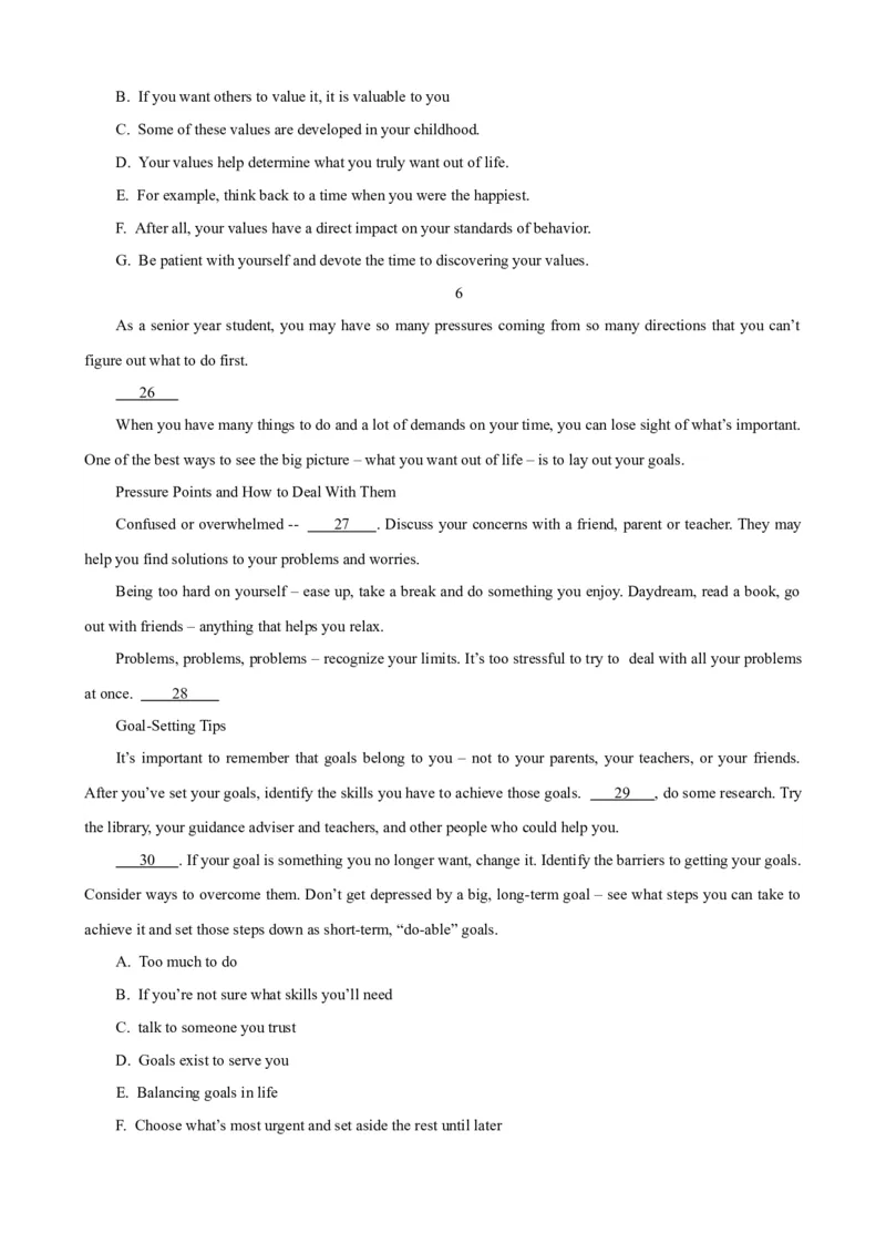 《16七选五阅读应对策略(内在逻辑)(原卷版)_英语(2)_一轮复习_2024年_2024高考英语一轮复习小题大题微技能精析精练(新高考版)_资料》第9页预览