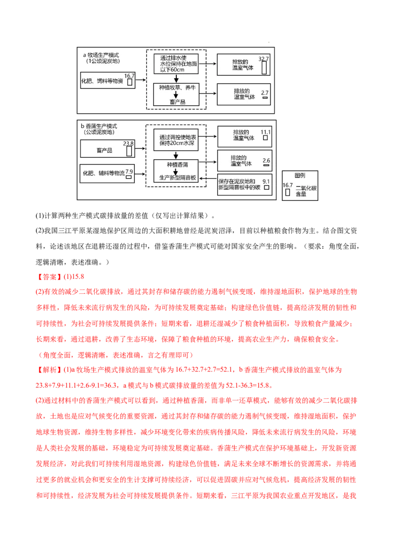 《专题15生态安全与区域生态环境建设-三年（2020-2022）高考地理真题分项汇编（全国通用）（解析版）_初高中资料库_高中资料库（转存避免链接过期失效）_高中地理》第5页预览