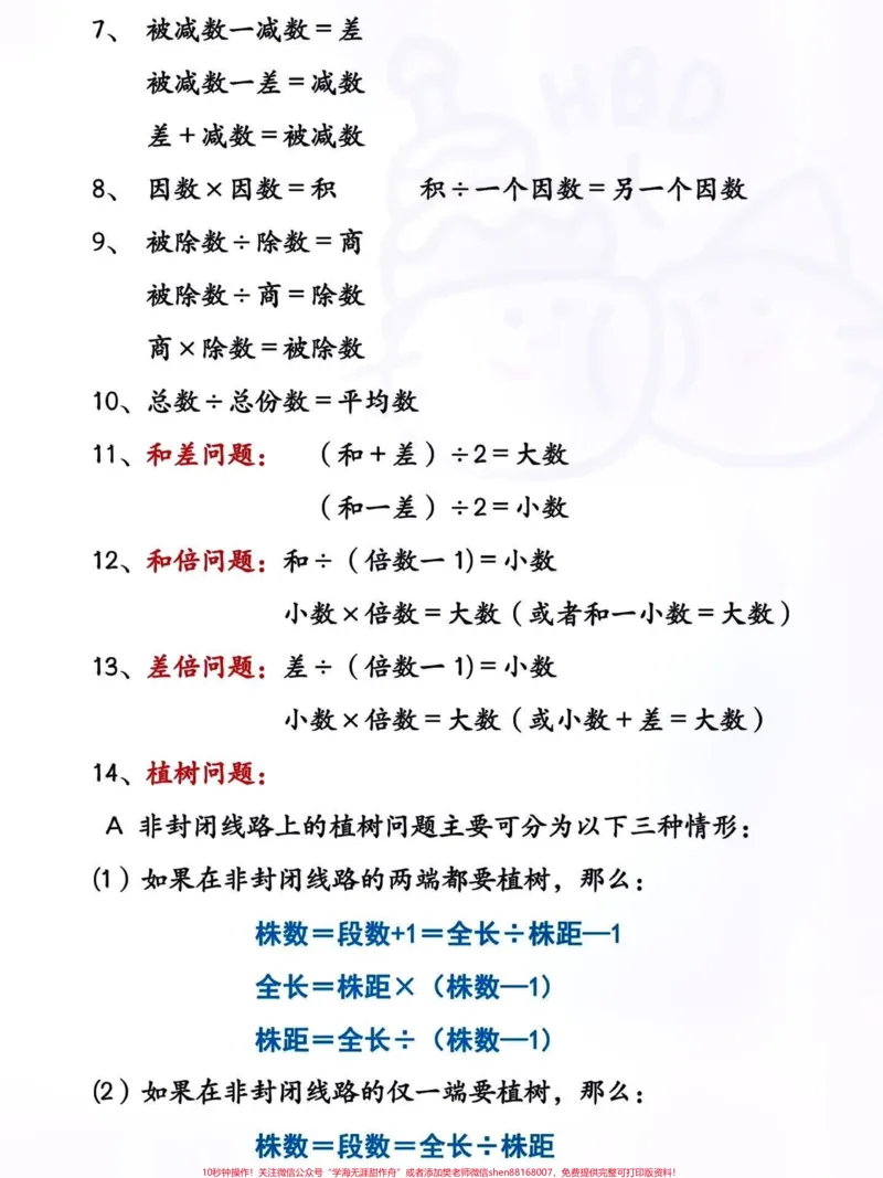 《四年级数学上册必背公式汇总。#关注我持续更新小学知识#知识点总结#暑假预习#小学知识点归纳#四年级数学必背公式@qunju888.com小助手@qunju888.com热点@qunju888.com创作者中心@qunju888.com来客官方助推官》第3页预览