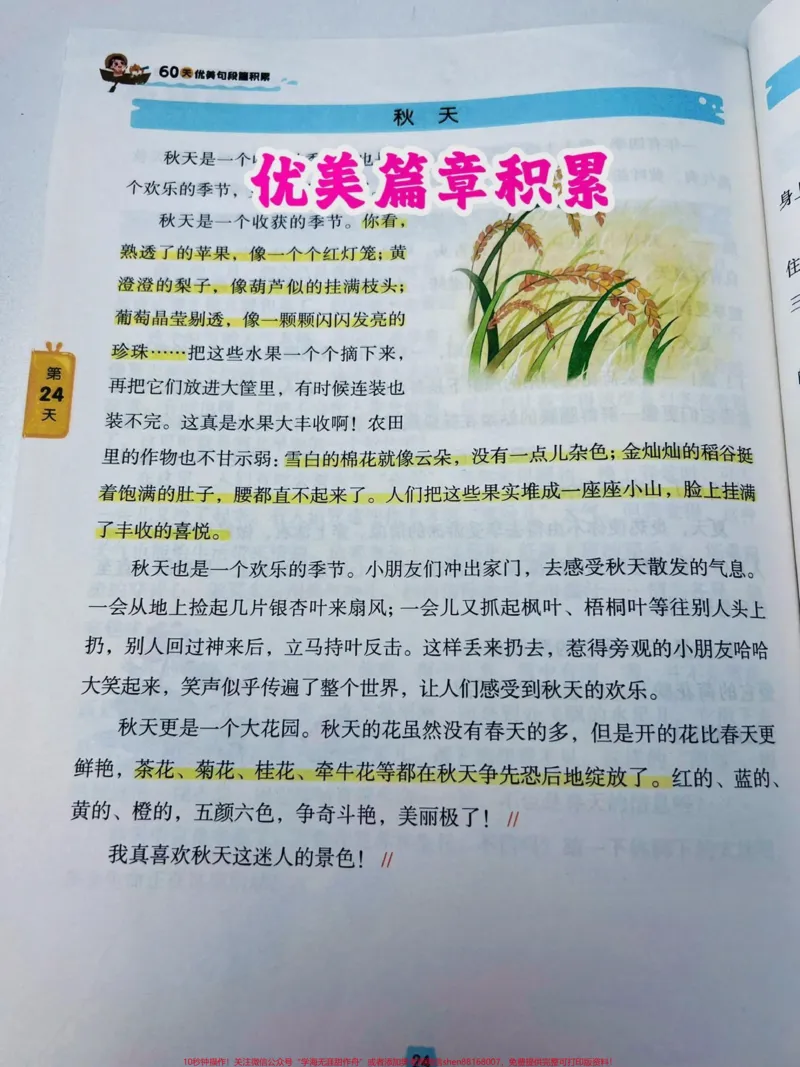 《孩子作文写不好,平时多积累,多阅读,多输入优美句段,学会活学活用,有输入才有输出#好书分享#优美句子积累#作文素材_最新小学1-9年级各科+幼升小+综合类学习资源汇总包》第3页预览