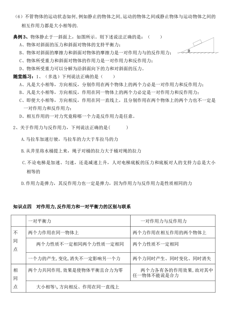 《专题三-牛顿运动定律-1.牛顿第一、三定律（原版）_高考一二三轮复习_物理_2027年高考物理一轮更新中_72027届高考物理一轮复习讲义（知识点+题型详解）》第4页预览