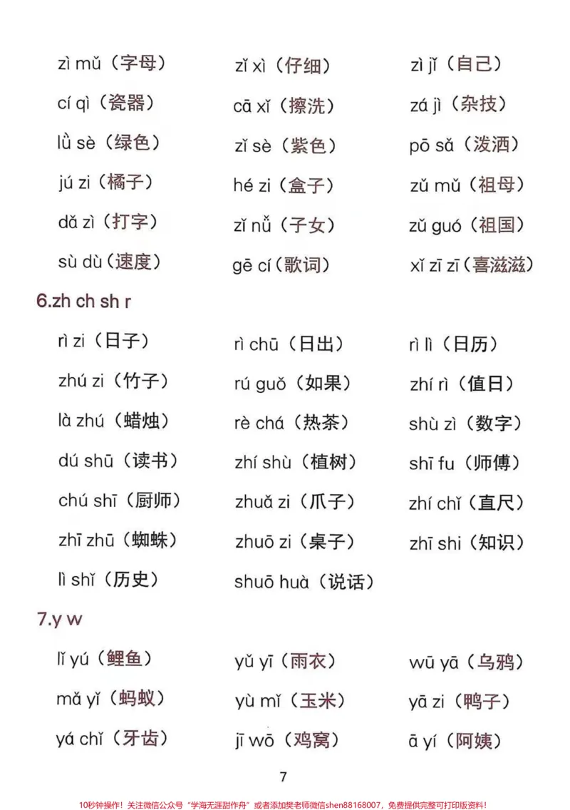 《幼升小一年级关注_最新小学1-9年级各科+幼升小+综合类学习资源汇总包_价值20万元！最新小学1-9年级各科+幼升小+综合类学习资源汇总包_幼升小一线老师整理版资源（全网独家）》第7页预览