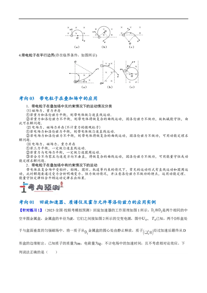 《专题09带电粒子在电磁场中的运动（讲义）（原卷版）_初高中资料库_高中资料库（转存避免链接过期失效）_高中物理》第6页预览