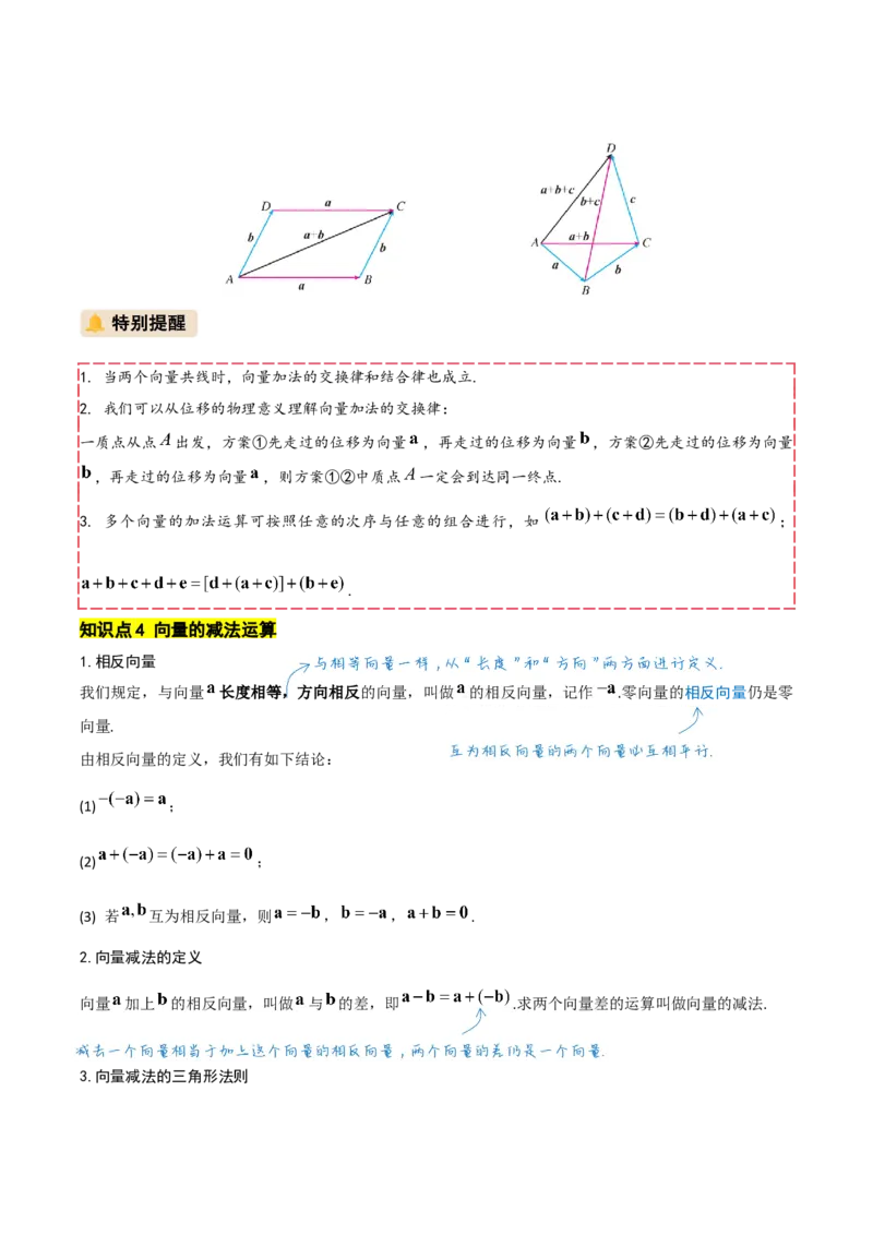 《专题01向量及其应用（学生版）_高考一二三轮复习_数学_2026年_2026年高考数学一轮复习讲义+练习+课件（新教材新高考）-G55_2026版_第五章平面向量与复数》第9页预览