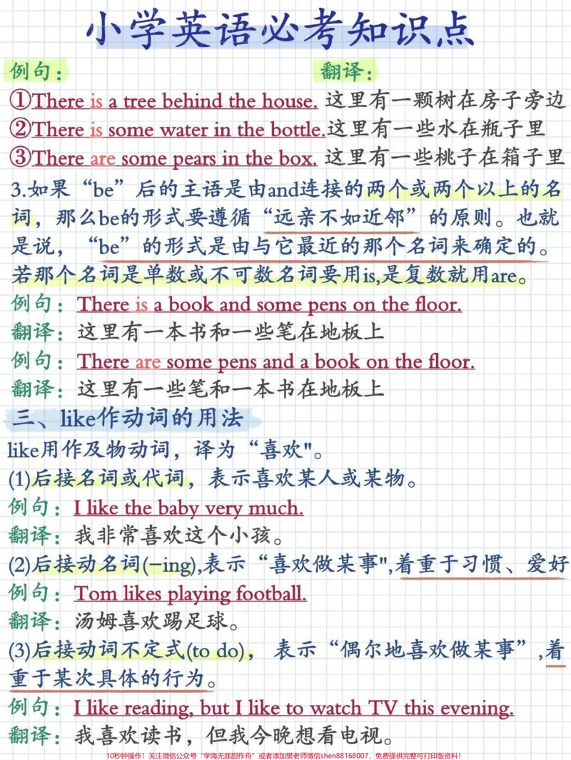 《小学英语必考知识点#英语_最新小学1-9年级各科+幼升小+综合类学习资源汇总包_价值20万元！最新小学1-9年级各科+幼升小+综合类学习资源汇总包_综合类一线老师整理版资源（全网独家）》第2页预览