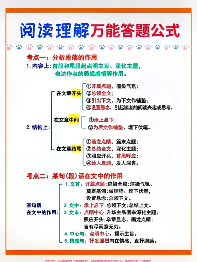 《五年级语文阅读理解万能答题公式。#关注我持续更新小学知识#知识点总结#小学知识点归纳#阅读理解#五年级语文@qunju888.com小助手@qunju888.com热点@qunju888.com创作者中心@qunju888.com来客官方助推官》第1页预览