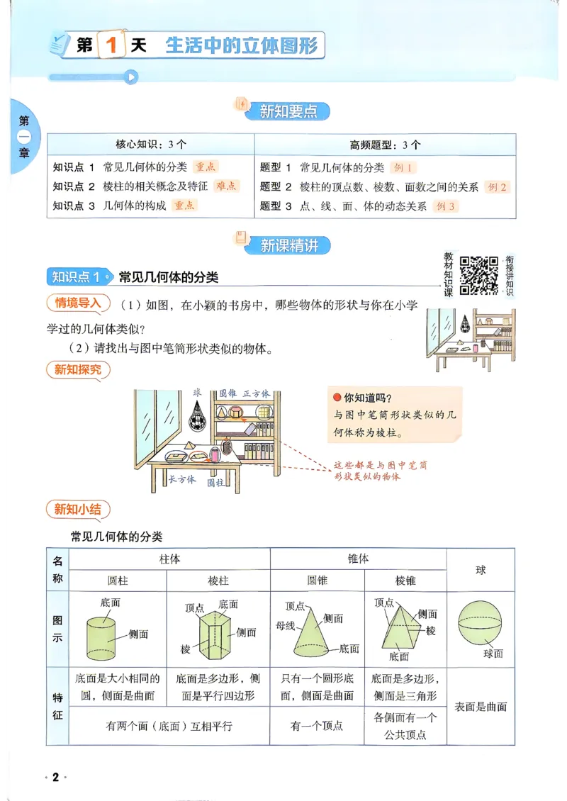 《领跑新初一暑假衔接数学BS_2026秋初中教辅合集_2027阳光同学_2027《阳光同学•领跑新初一暑假衔接》7上数学（北师大版）》第9页预览