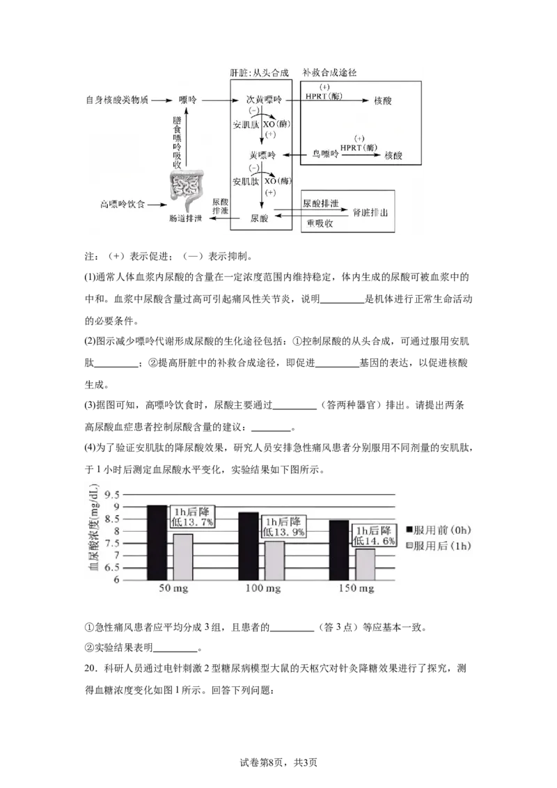 《14_2025届福建省一级达标及较优校高三12月联合测评模拟预测生物试题_2026版教学资源包_202653高考总复习A版_新高考_生物_教师A版2026年.新高考版.生物.53_优质模拟题精选（Word）》第8页预览