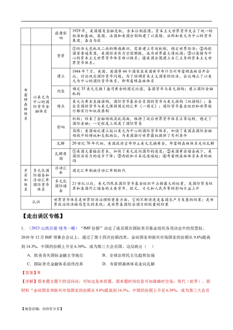 《专题17世界现代史（选必贯通部分）（3大考点5个易错点）（解析版）_初高中资料库_高中资料库（转存避免链接过期失效）_高中历史》第10页预览