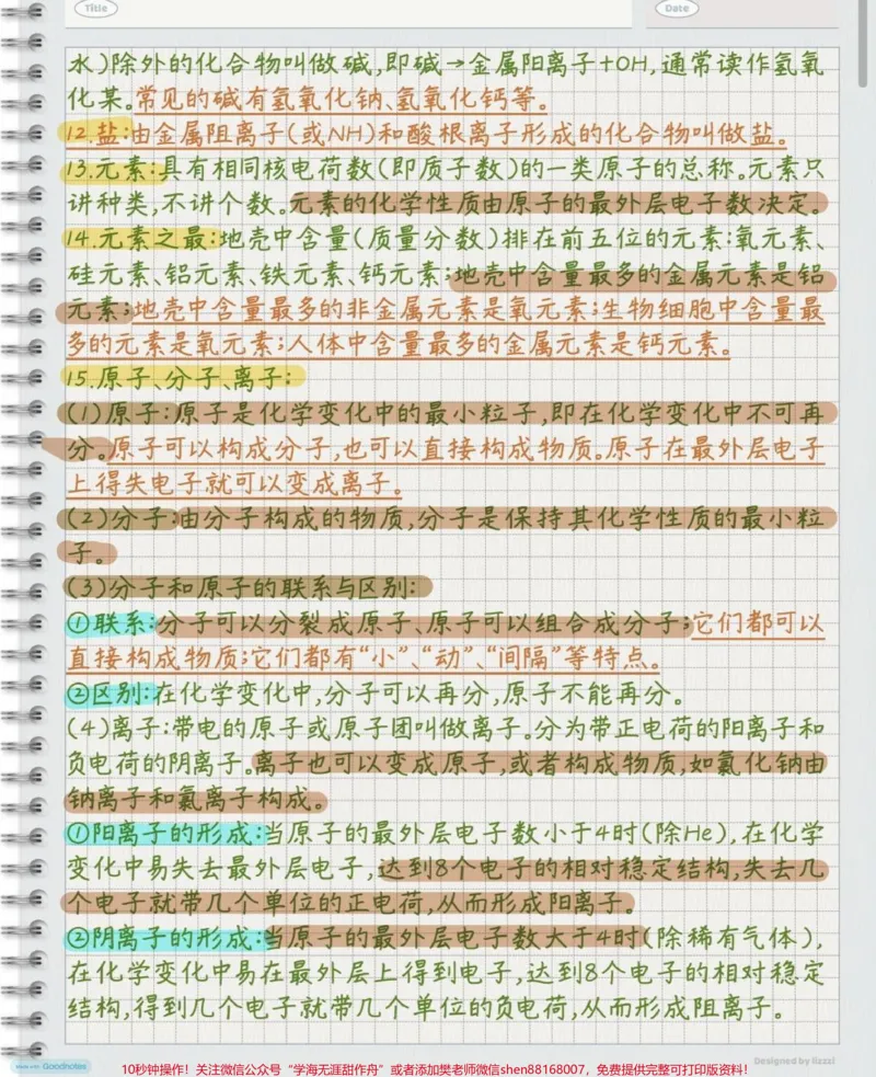 《初三化学必背知识,刷到了先存起来,初三化学要考的内容都在这里了,每天抽时间来背一下,坚持把这些知识背熟在心里,你的化学成绩一定可以越来越好#化学#初三化学#知识点总结#必考考点#每天学习一点点》第2页预览