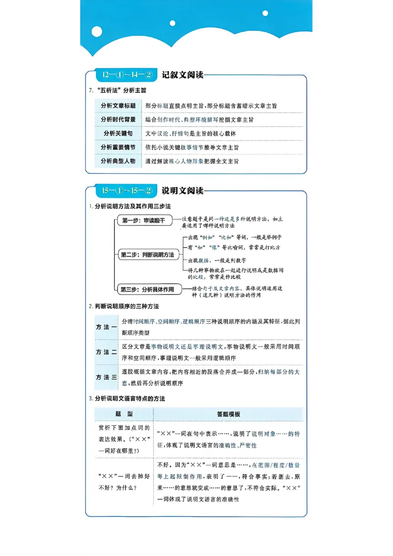 《语文周周练A4(1)_2026秋初中教辅合集_2026秋必刷题_2027《初中必刷题•中考真题分类周周练》语文》第9页预览