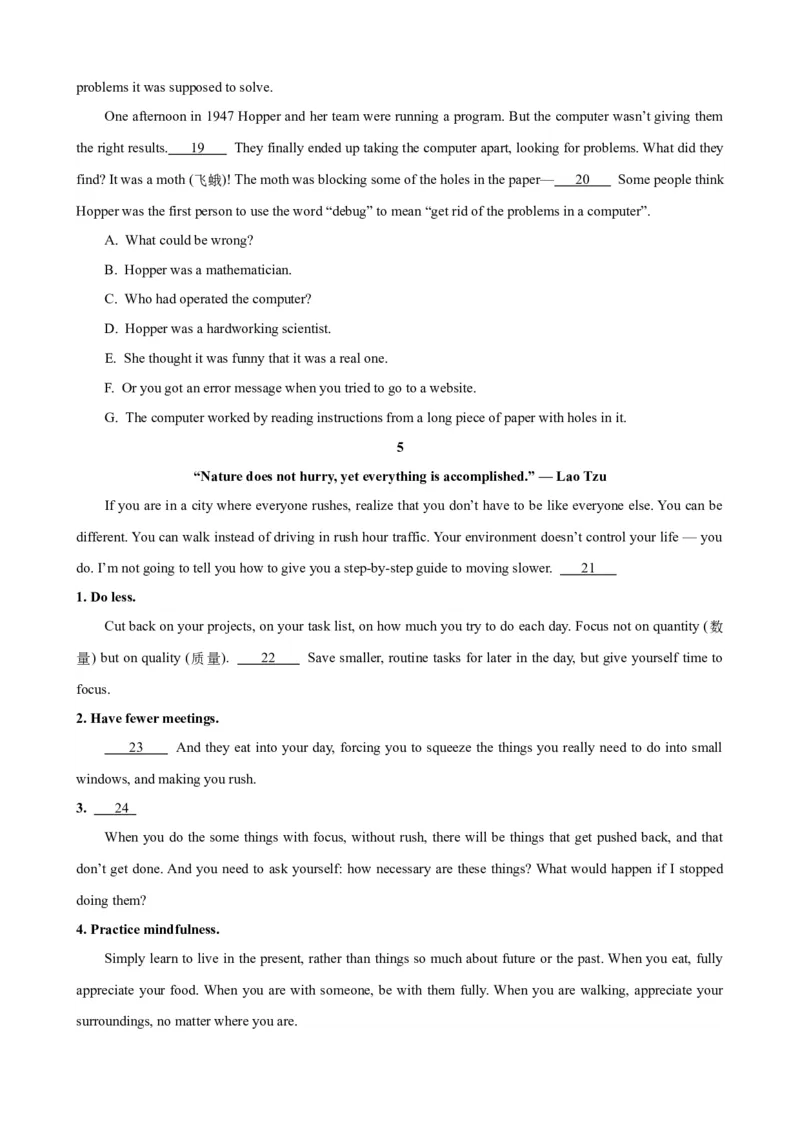 《15七选五阅读应对策略(外在线索)(原卷版)_英语(2)_一轮复习_2024年_2024高考英语一轮复习小题大题微技能精析精练(新高考版)_资料》第6页预览