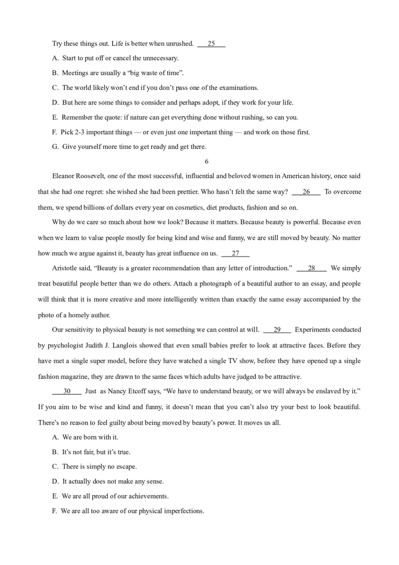 《15七选五阅读应对策略(外在线索)(原卷版)_英语(2)_一轮复习_2024年_2024高考英语一轮复习小题大题微技能精析精练(新高考版)_资料》第7页预览