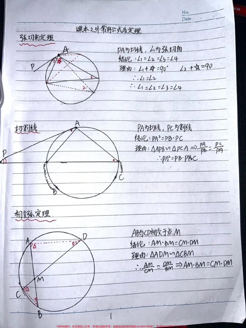 《课本上没有但十分有用的初中数学公式#初中数学#数学#知识点总结#每天学习一点点#手写笔记_最新小学1-9年级各科+幼升小+综合类学习资源汇总包_初中一线老师整理版资源(全网独家)》第1页预览