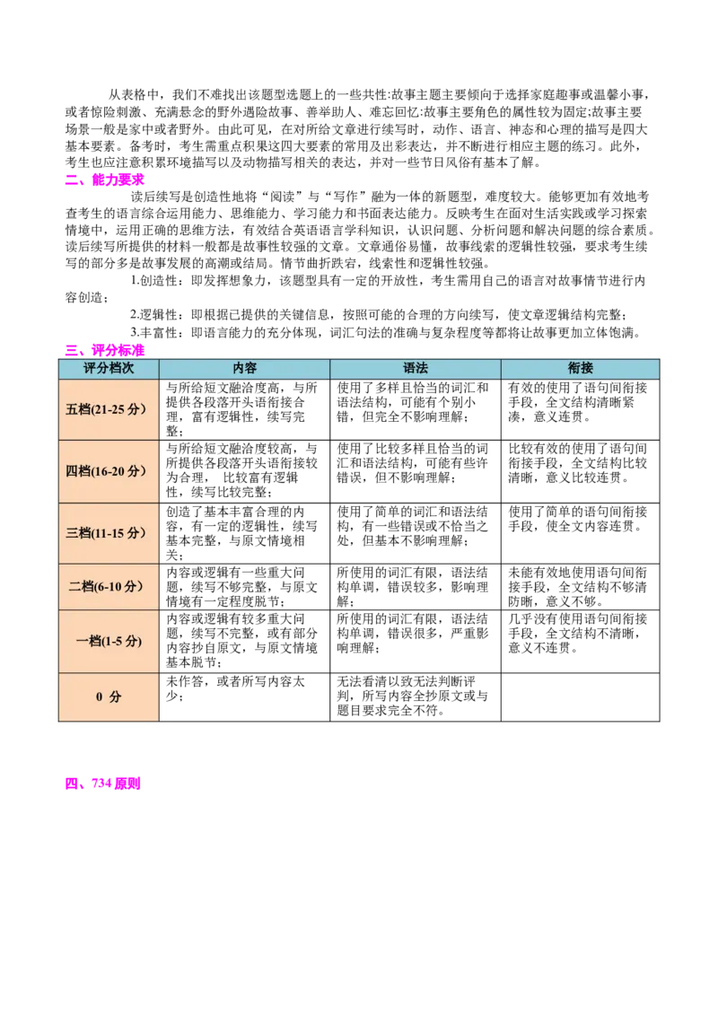 《专题09读后续写之2020-2025高考真题（知识清单）（教师版）_高考一二三轮复习_英语_2026年_2026年高考英语一轮复习知识清单（全国通用）-G56_2026版》第2页预览