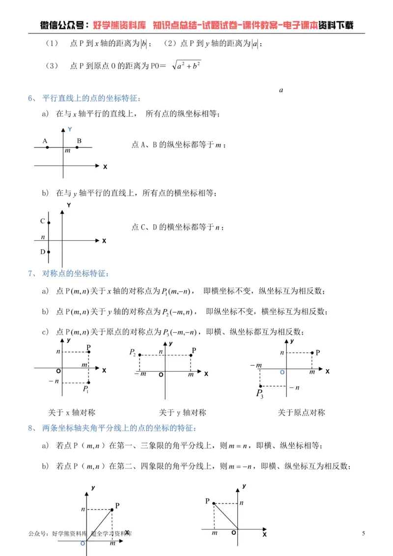 《冀教版八年级下册数学知识点总结_初高中资料库_初中资料库（转存避免链接过期失效）_初中数学》第5页预览