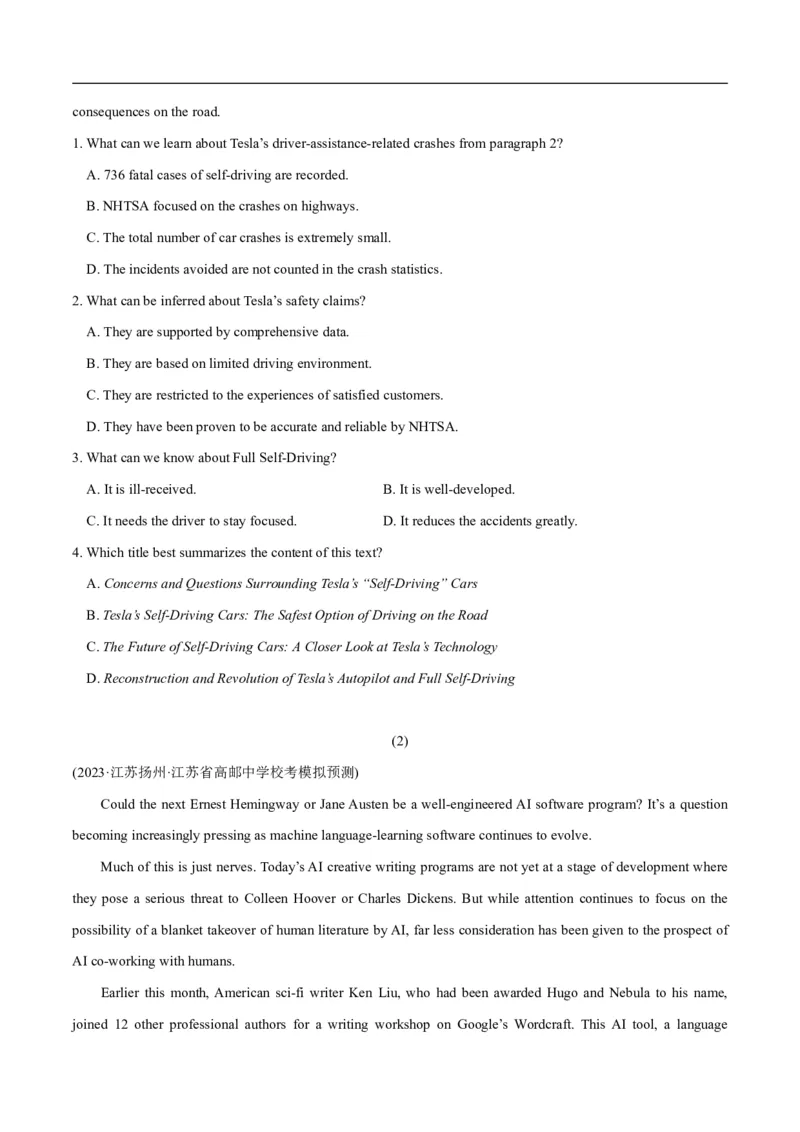 《专题1.5阅读理解新闻类（考情分析真题回顾最新模拟试题）（解析版）_初高中资料库_高中资料库（转存避免链接过期失效）_高中英语》第9页预览