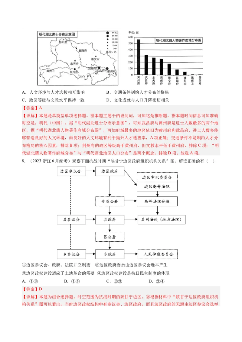 《专题15选择性必修内容（解析版）_初高中资料库_高中资料库（转存避免链接过期失效）_高中历史》第3页预览